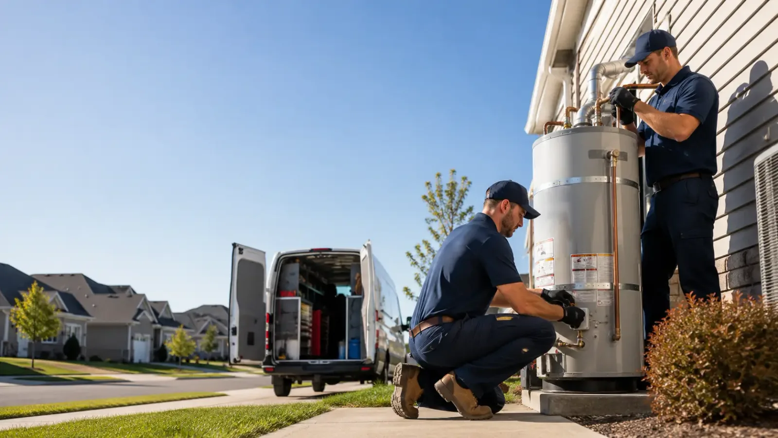 Water Heater Installation in Lizella, GA